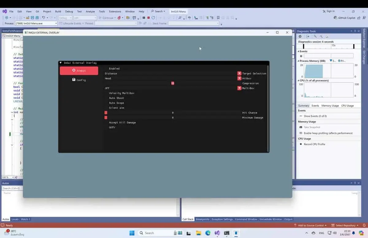 ImGUI External Overlay